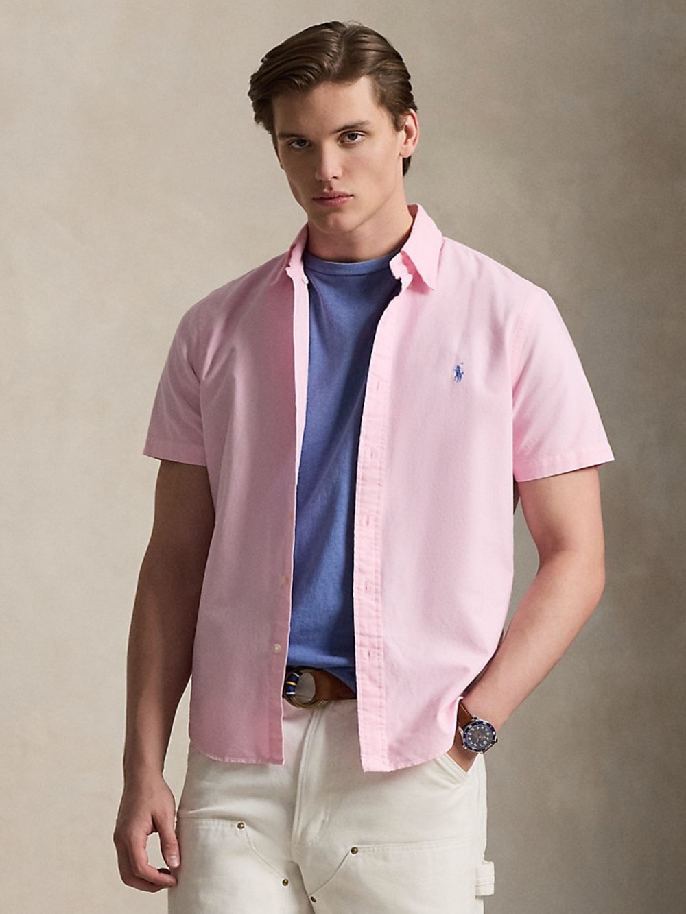 Polo Ralph Lauren Classic Fit Garment-Dyed Oxford Shirt